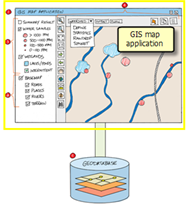GIS map application
